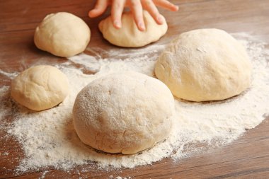 Pizza hamur topları