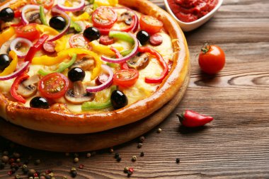 sebzeler lezzetli pizza