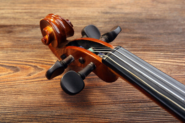 Классический скрипичный крупный план

