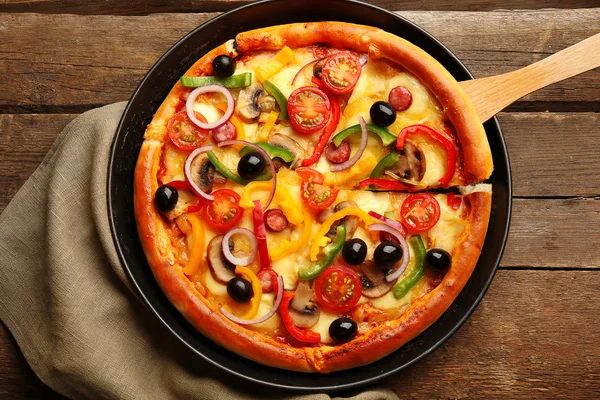 Deliciosa Pizza con verduras —  Fotos de Stock