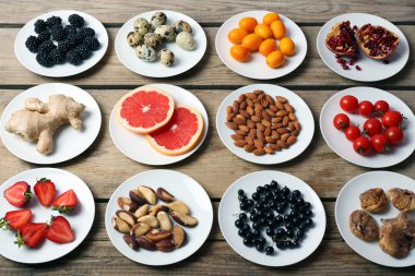 Farklı ürünler üzerinde daireler