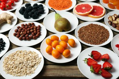 Farklı ürünler üzerinde daireler