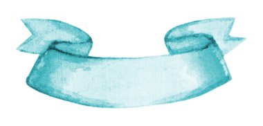 El boyalı şerit renkli izole