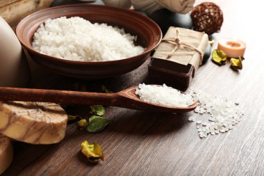 Güzel spa kompozisyonu