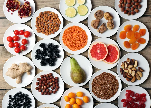 Farklı ürünler üzerinde daireler