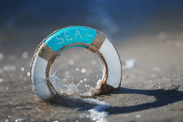 Beautiful life buoy — Stock Photo, Image