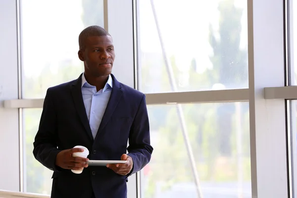 Handsome African American businessman — Stock Photo, Image