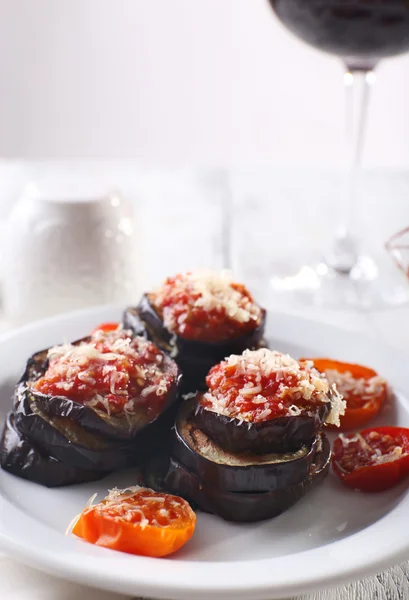 Verdure al forno per colazione — Foto Stock