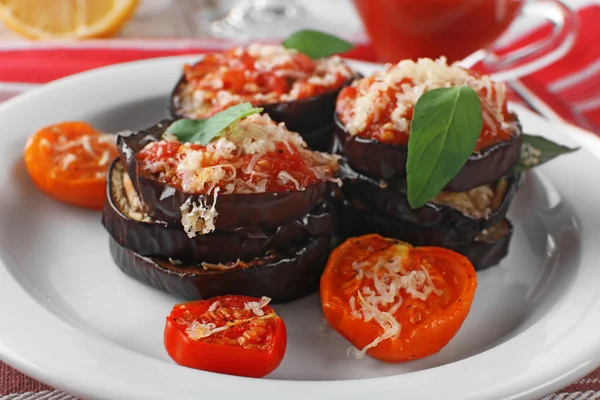 Baked vegetables for breakfast — Stock Photo, Image