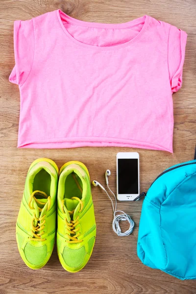 Sport equipment for woman — Stock Photo, Image