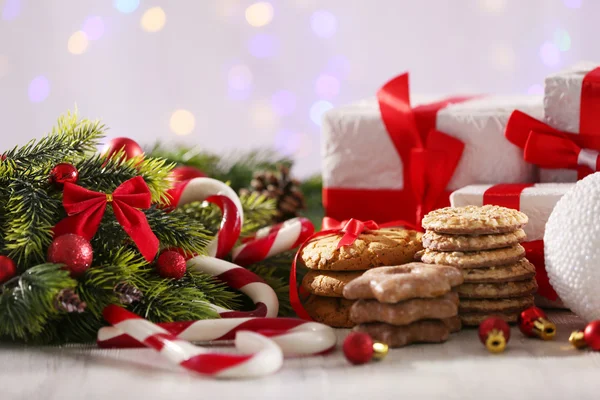 Bastones de caramelo de Navidad —  Fotos de Stock