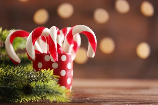 Bastones de caramelo de Navidad —  Fotos de Stock