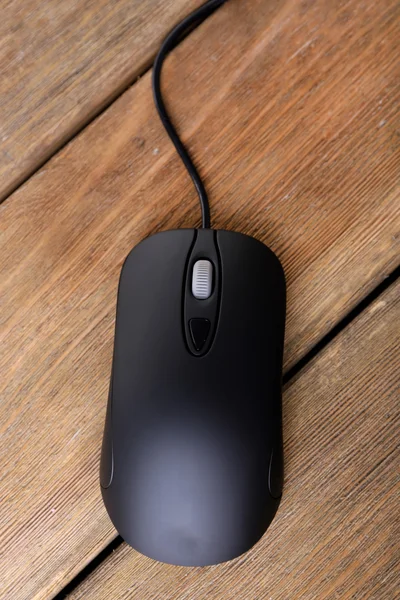 Bilgisayar fare kablosu ile — Stok fotoğraf
