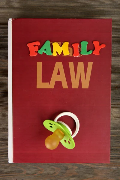 Concepto de derecho de familia . — Foto de Stock