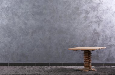 küçük ahşap masa 