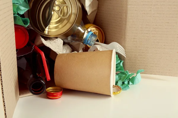 Pile of rubbish, close-up — Stock Photo, Image