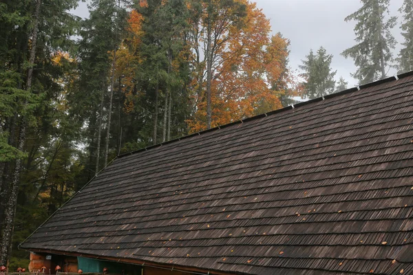 House wooden roof — Stock Photo, Image