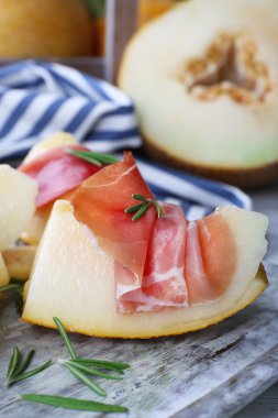 Prosciutto Parma jambon ile kavun 