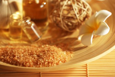 Doğal rahatlatıcı spa set