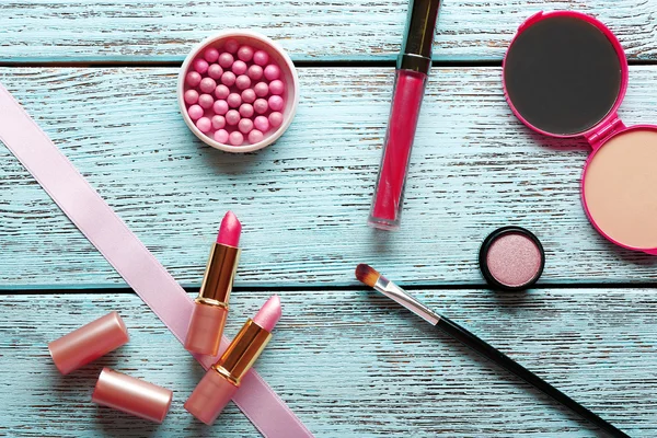 Pile of Different cosmetics — Stock Photo, Image