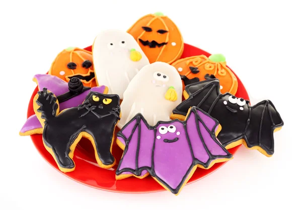 Soubory cookie duchů Halloween — Stock fotografie