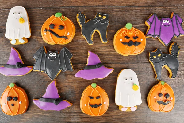 Biscotti creativi di Halloween — Foto Stock