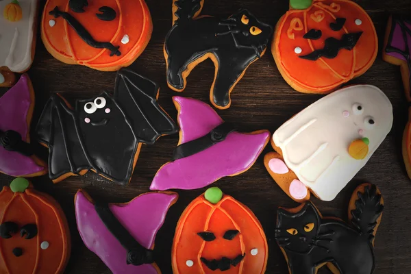 Kreative Halloween-Plätzchen — Stockfoto