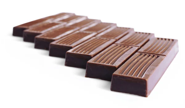 Veel chocolade stokken — Stockfoto