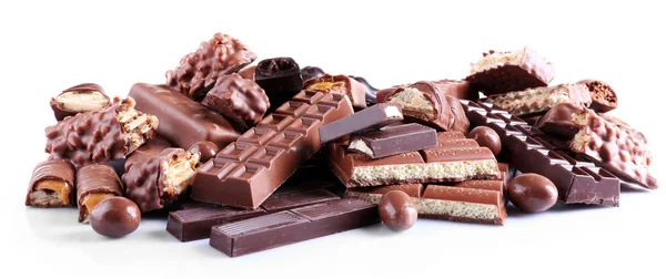 Mistura de chocolate em branco — Fotografia de Stock