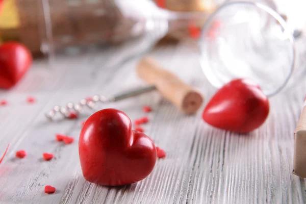 Entorno decorativo en la ocasión de San Valentín —  Fotos de Stock