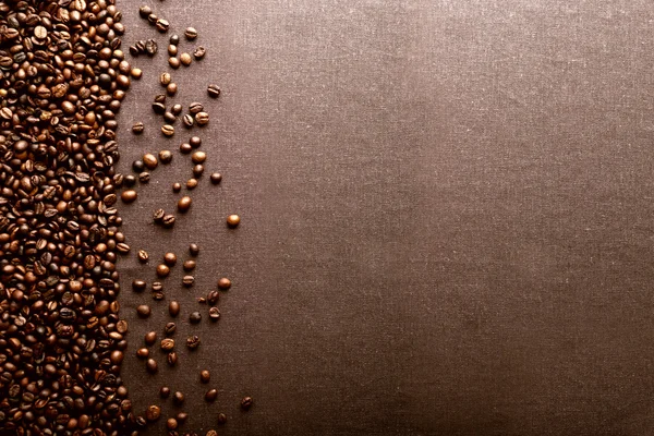 Grains de café torréfiés — Photo