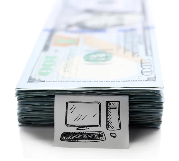 Pack of American dollars — Stock Photo, Image