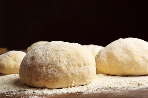 Palline di pasta per pizza — Foto Stock