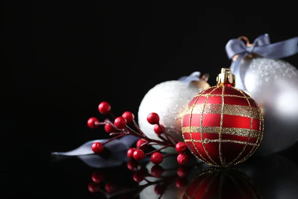 Hermosas bolas de Navidad —  Fotos de Stock