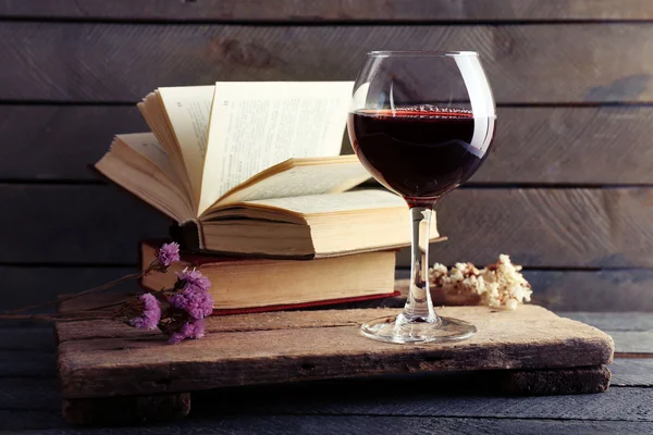 Composición con copa de vino —  Fotos de Stock