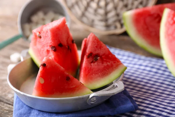 Fresh sliced watermelon — Stock Photo, Image