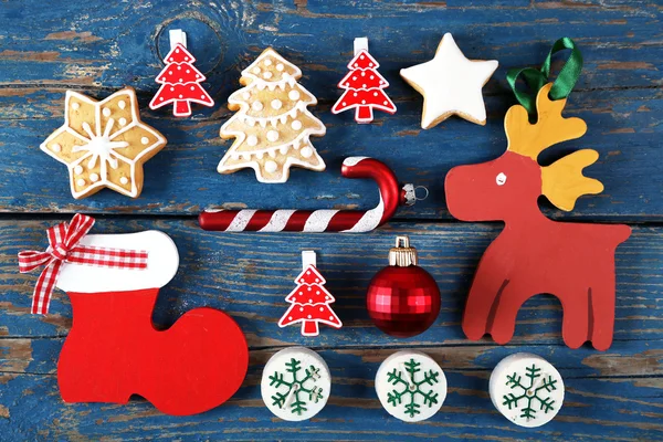 Kerstmis decoratie collectie — Stockfoto