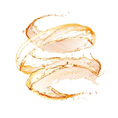 elma suyu sıçramasına