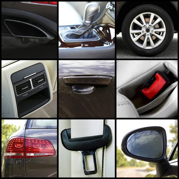 Modern car details — Stock Photo, Image