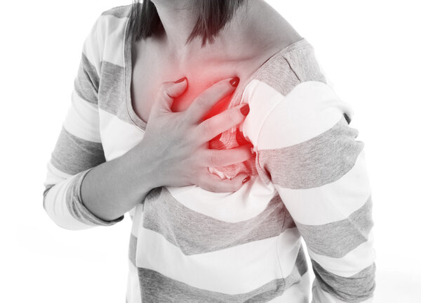 боль в груди - сердечный приступ
.