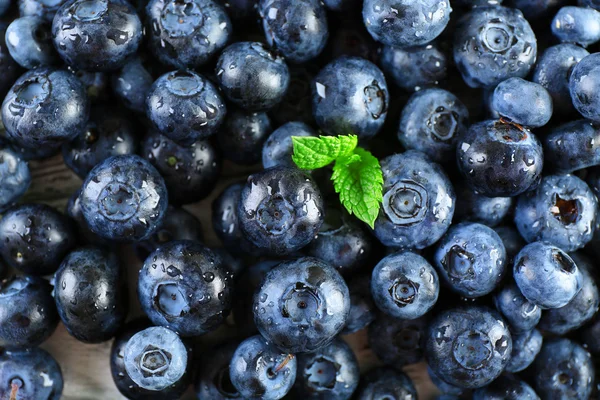 美味的新鲜蓝莓 — 图库照片
