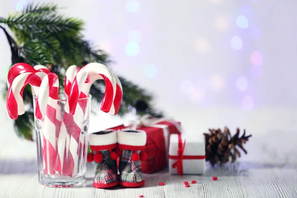 Christmas Candy Canes — Stock Photo, Image