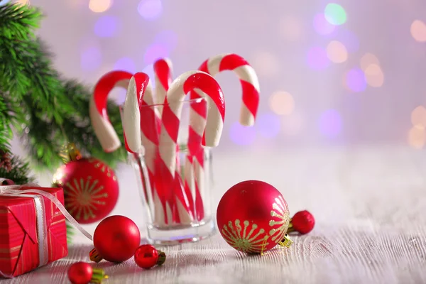 Bastones de caramelo de Navidad —  Fotos de Stock