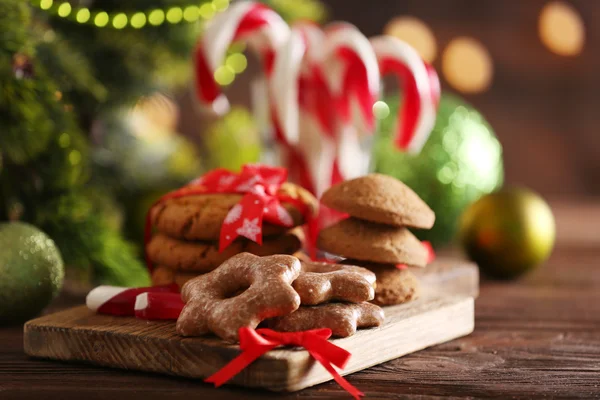 Bastones de caramelo de Navidad — Foto de Stock
