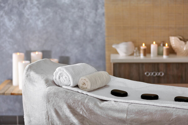 Place for relaxation in modern wellness center