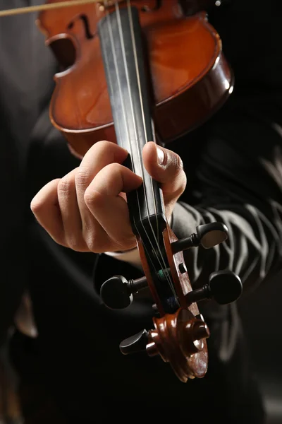 Musicien jouer du violon — Photo