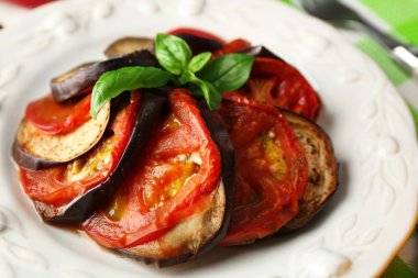 Ratatouille plaka, yakın çekim