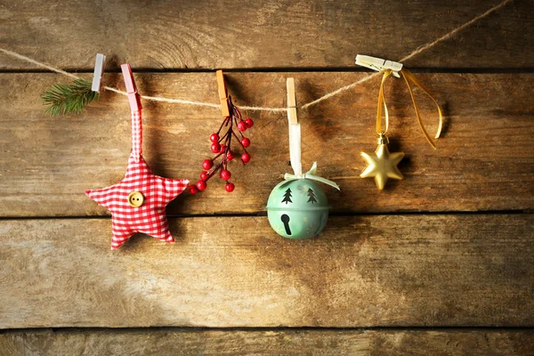 Krásné vánoční hračky — Stock fotografie