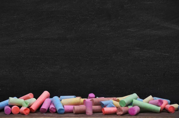 Multicolored school chalk — Stock Photo, Image