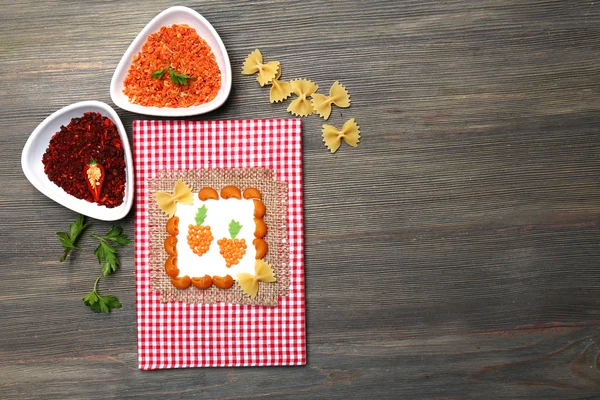 Decorated cook book — Stock Photo, Image